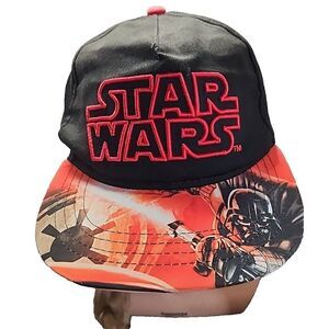 Star Wars Hat Cap Snap Back Black Red Darth New Era‎ TV Show Movie MensSKH7